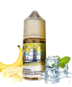 Banana Frost Saltnic By Mr Freeze